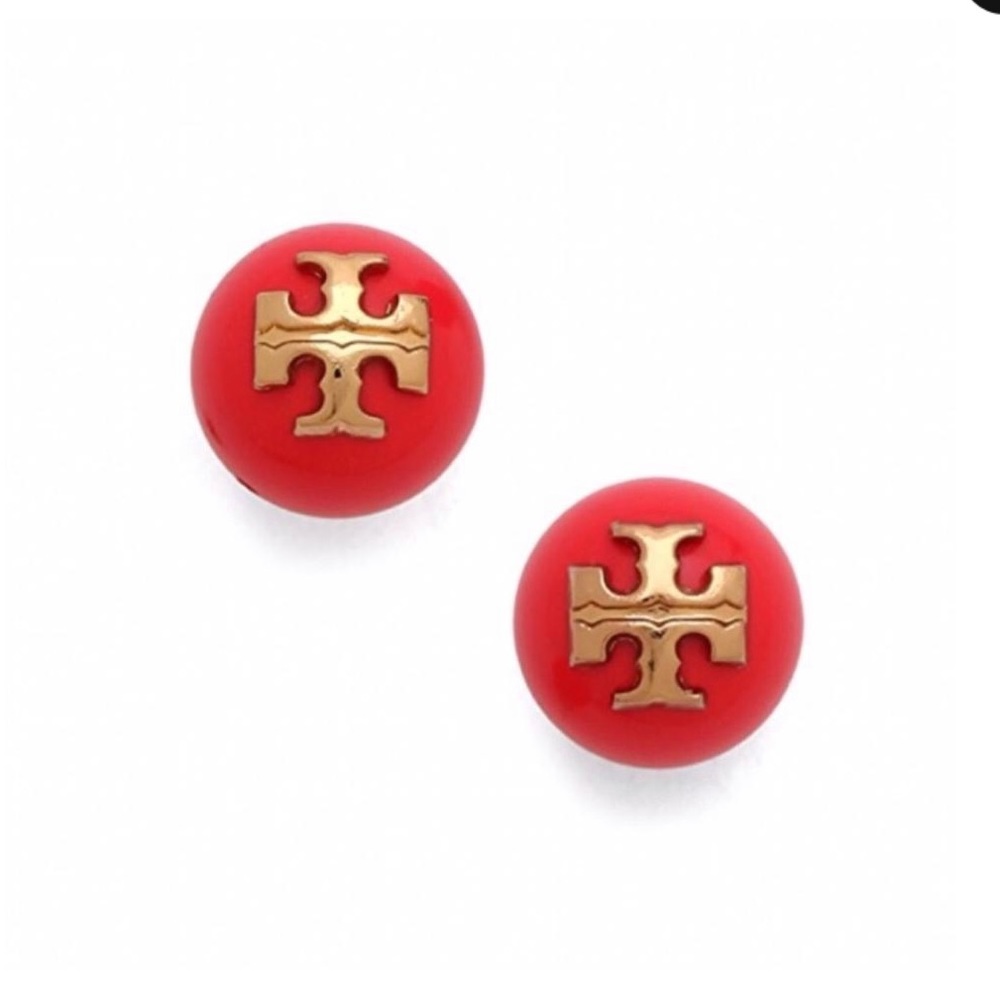 TORY BURCH • Evie Logo Earrings